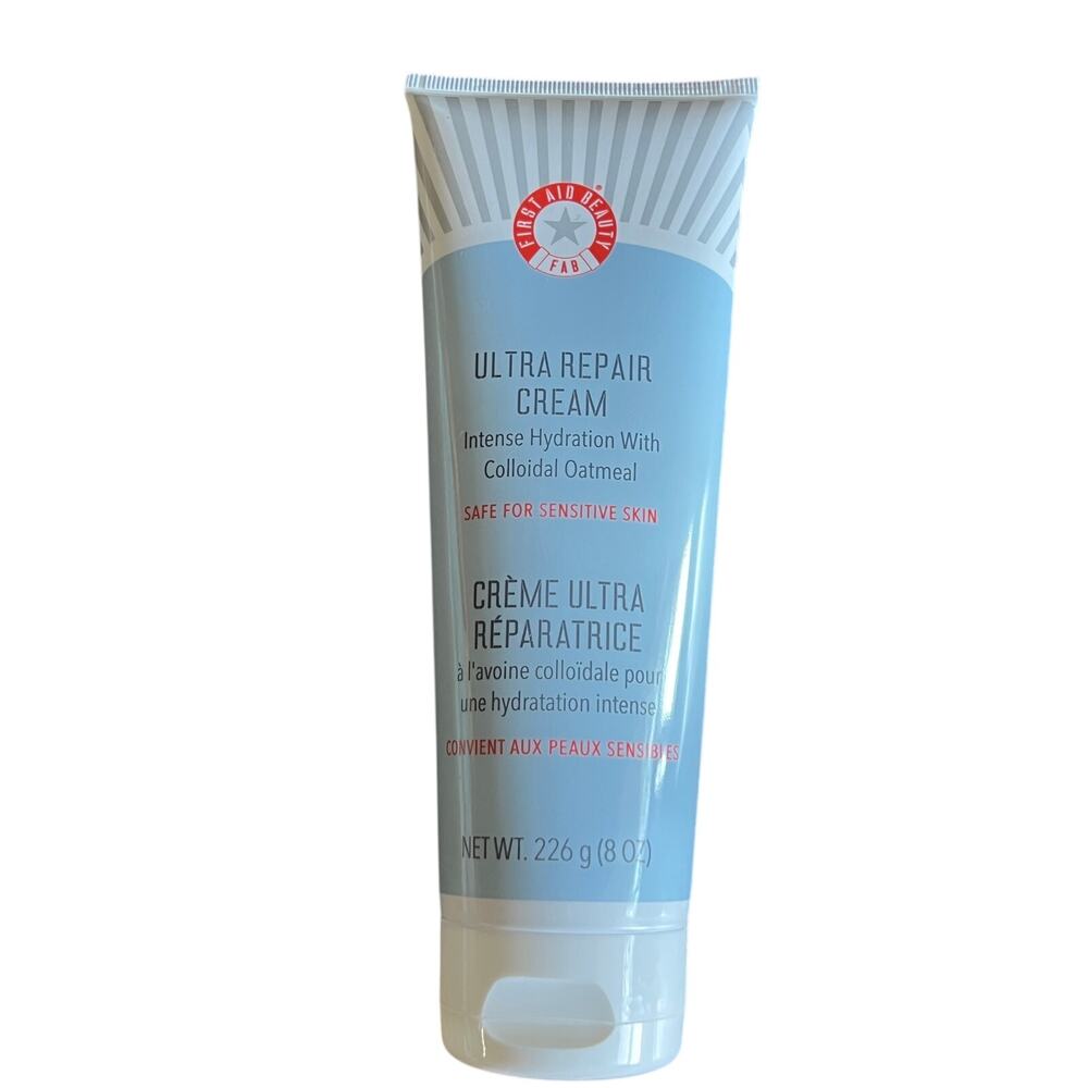 First Aid Beauty Ultra Repair Intense Hydration Cream 8 oz New Sealed MSRP $48